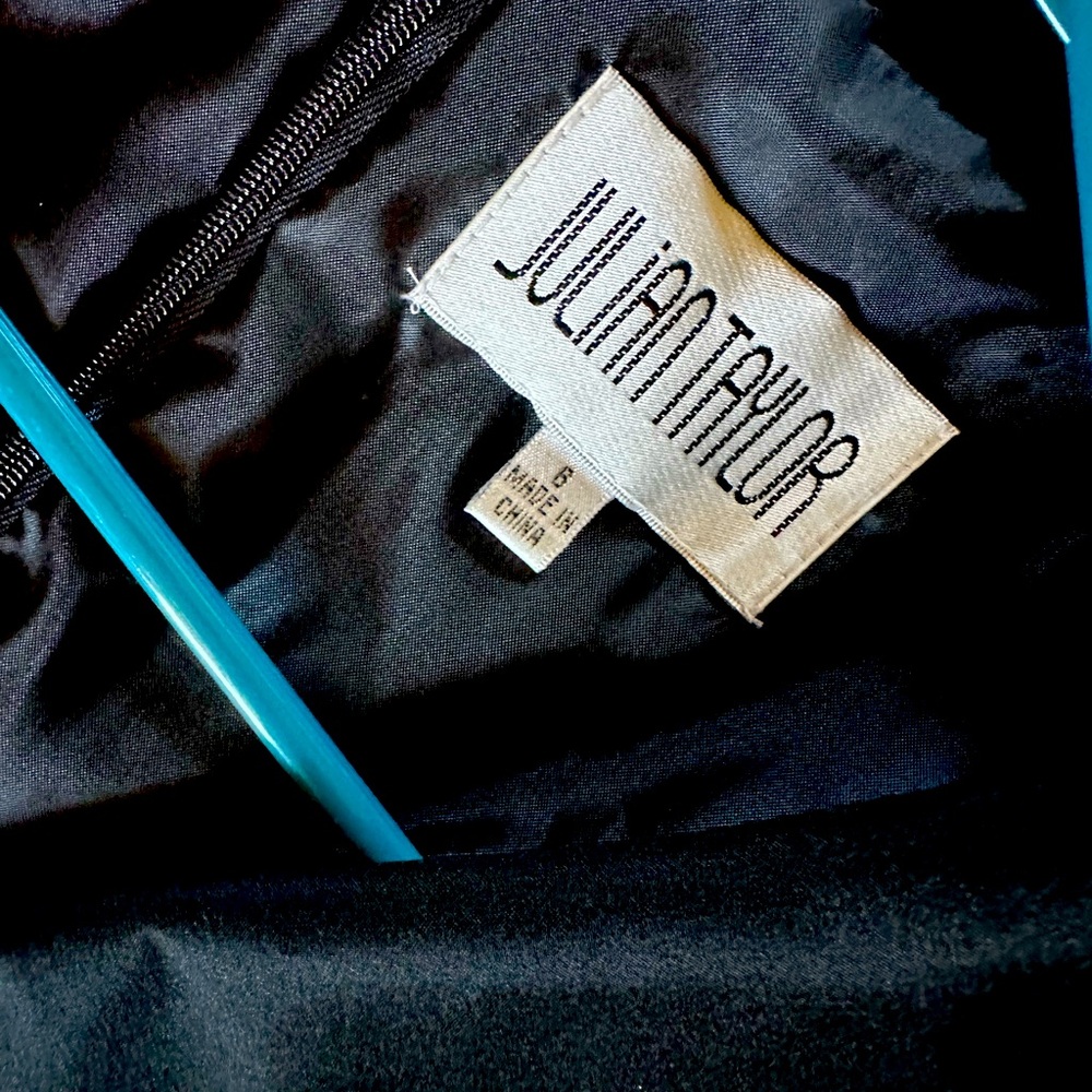 Retired and purging formal attire.